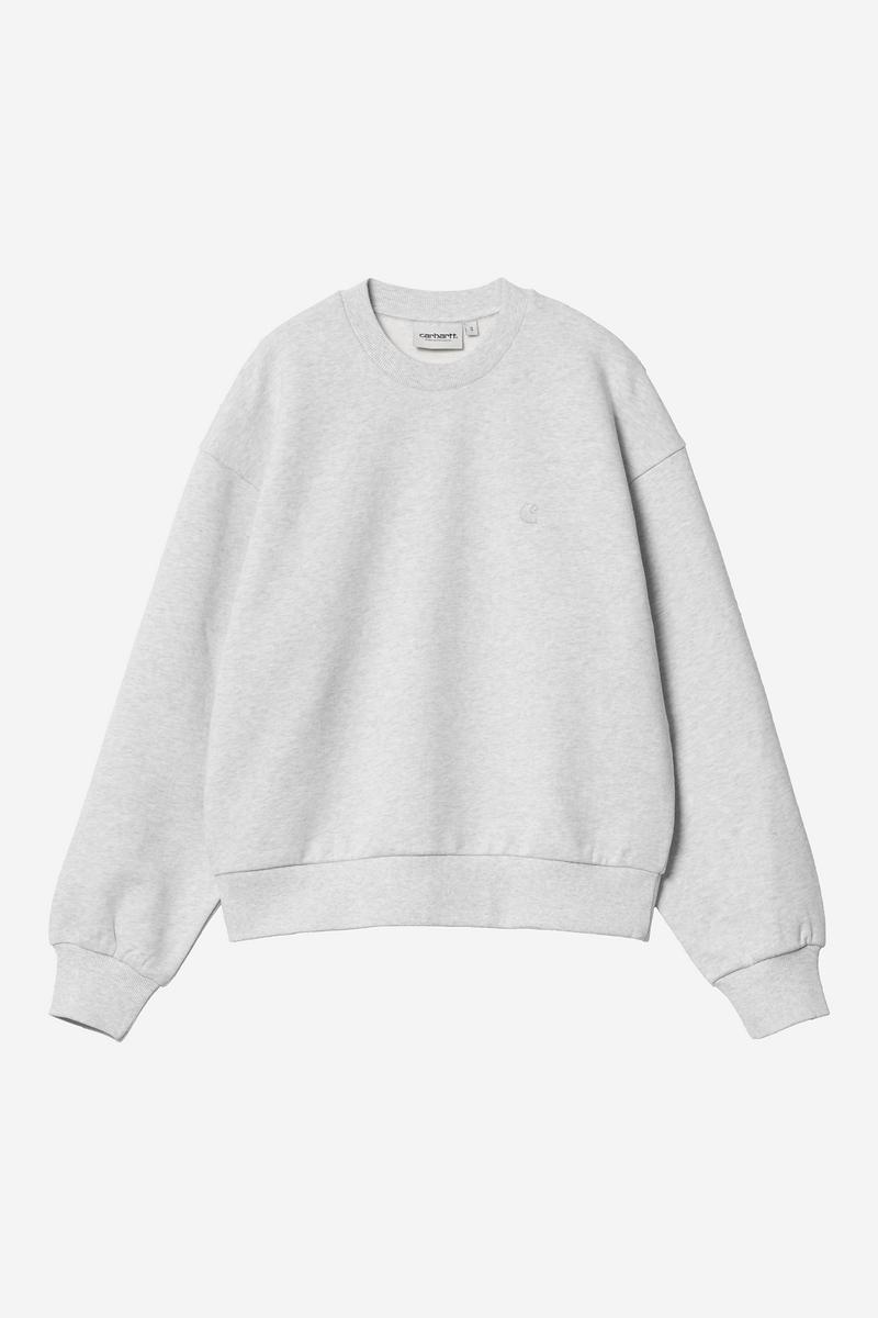 Carhartt Casey Sweatshirt - Ash Heather / Silver