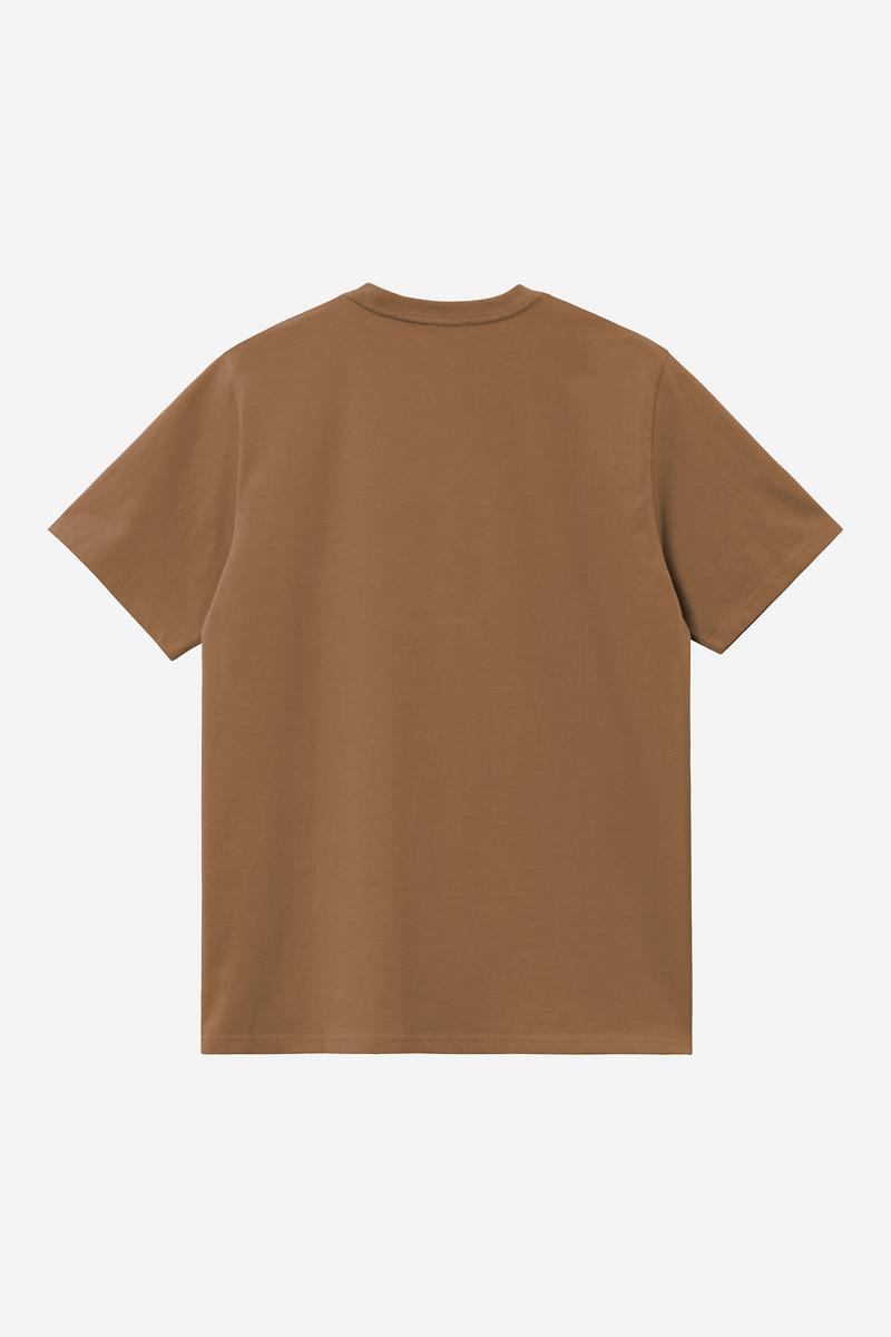 Carhartt S/S Script T-Shirt - WIP H Brown / Black
