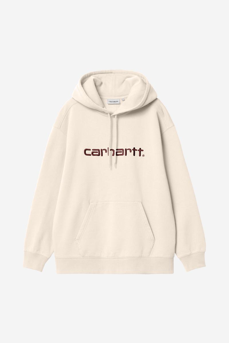 Carhartt Hooded Carhartt Sweatshirt - Wax / Palisander