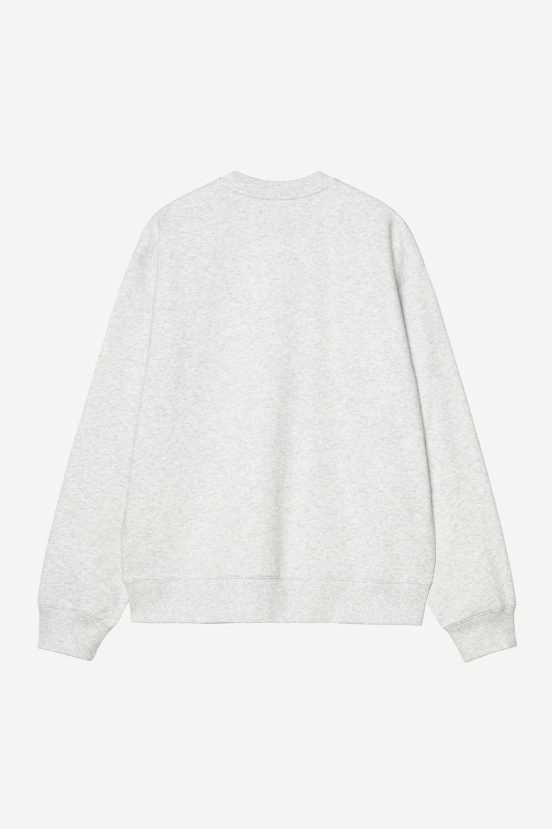 Carhartt Mack Sweat - Ash Heather / Black