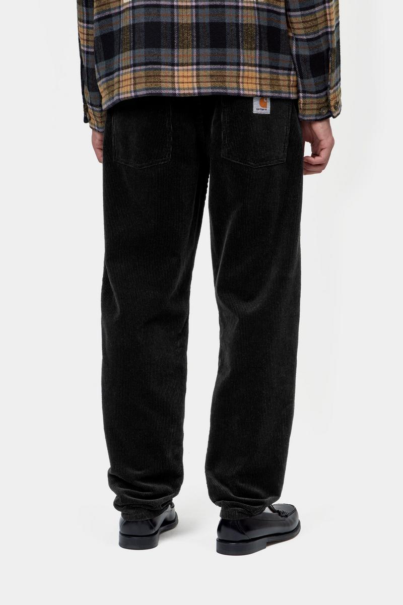 Carhartt Newel Pant - Black, Rinsed