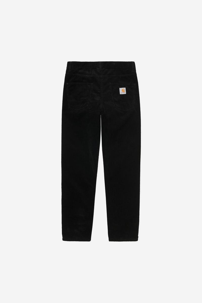 Carhartt Newel Pant - Black, Rinsed