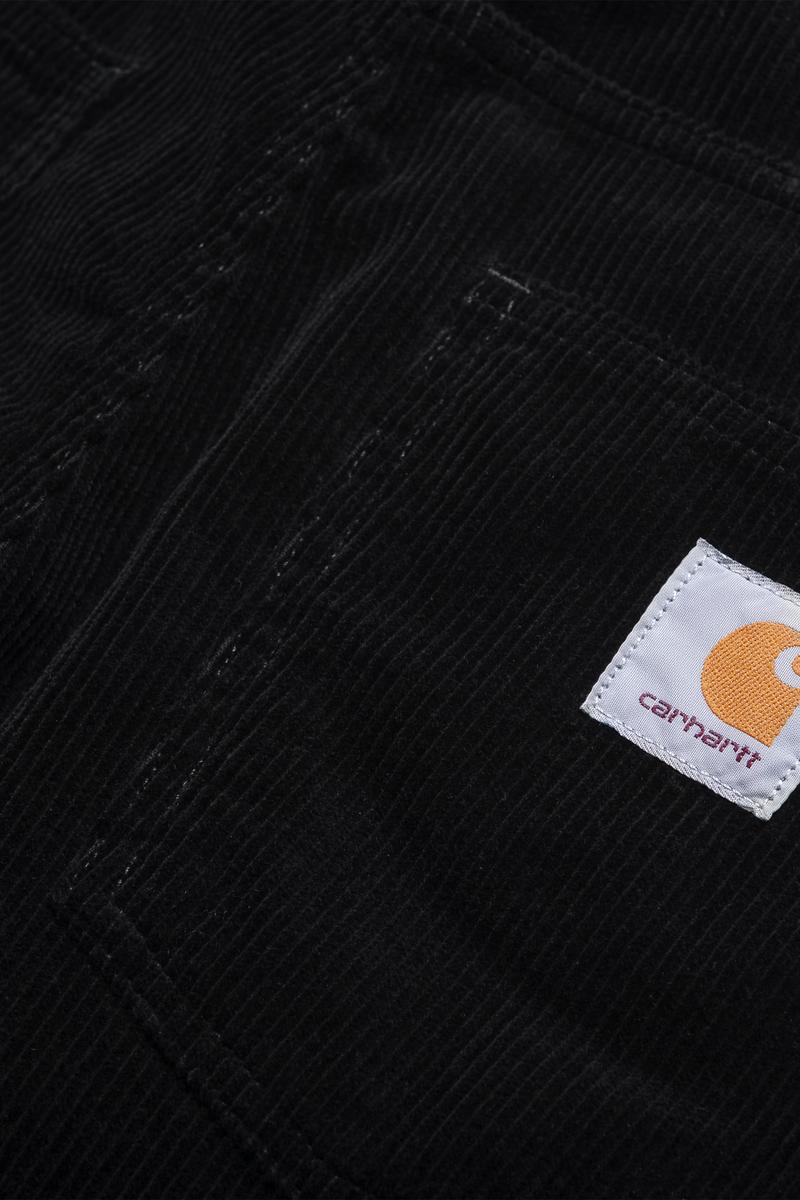 Carhartt Newel Pant - Black, Rinsed