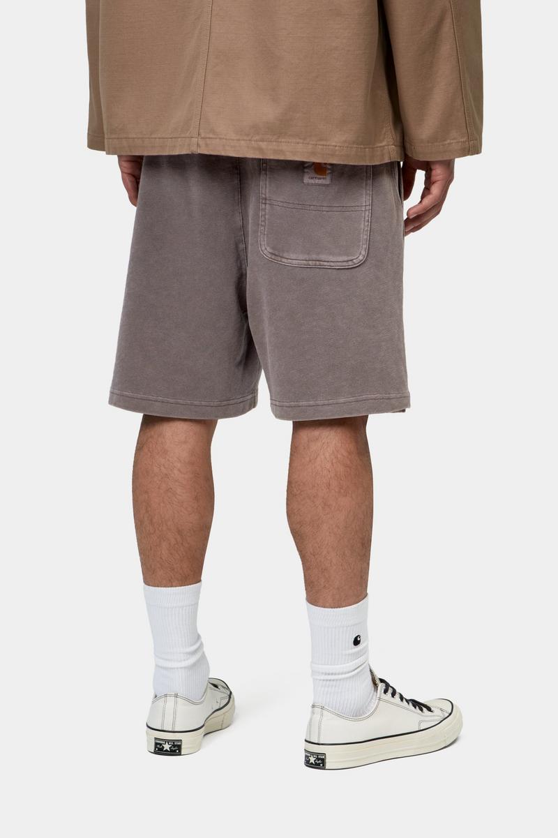 Carhartt Harper Sweat Short - Tobacco, Garment dyed