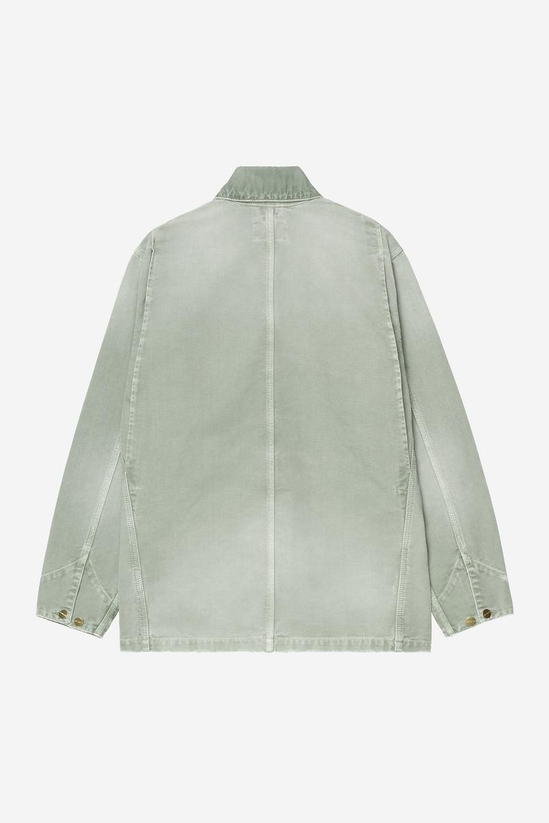 Carhartt OG Chore Coat - Shady Green / Shady Green, Destroy wash