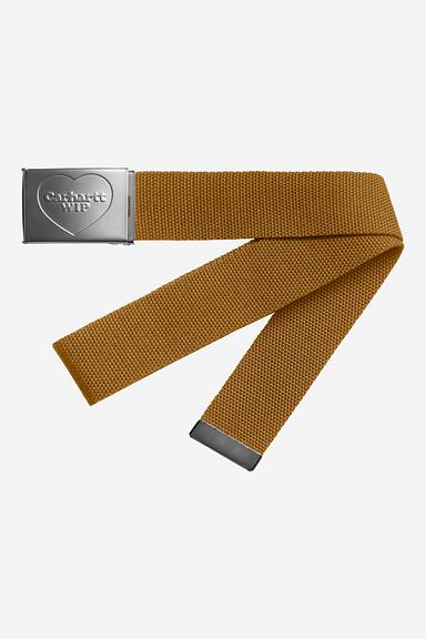 Carhartt Heart Clip Belt - Hamilton Brown / Silver