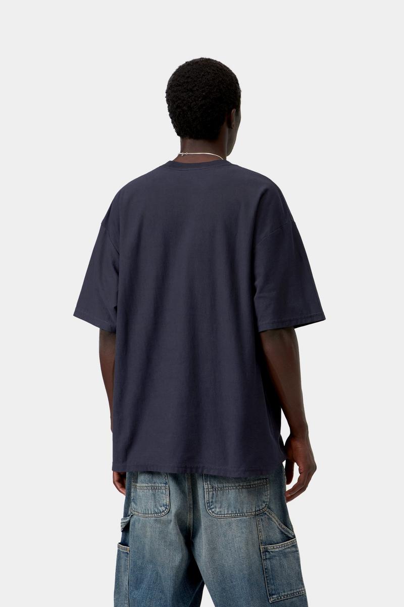 Carhartt S/S 1989 Winners T-Shirt - Dark Navy, Heavy stone wash