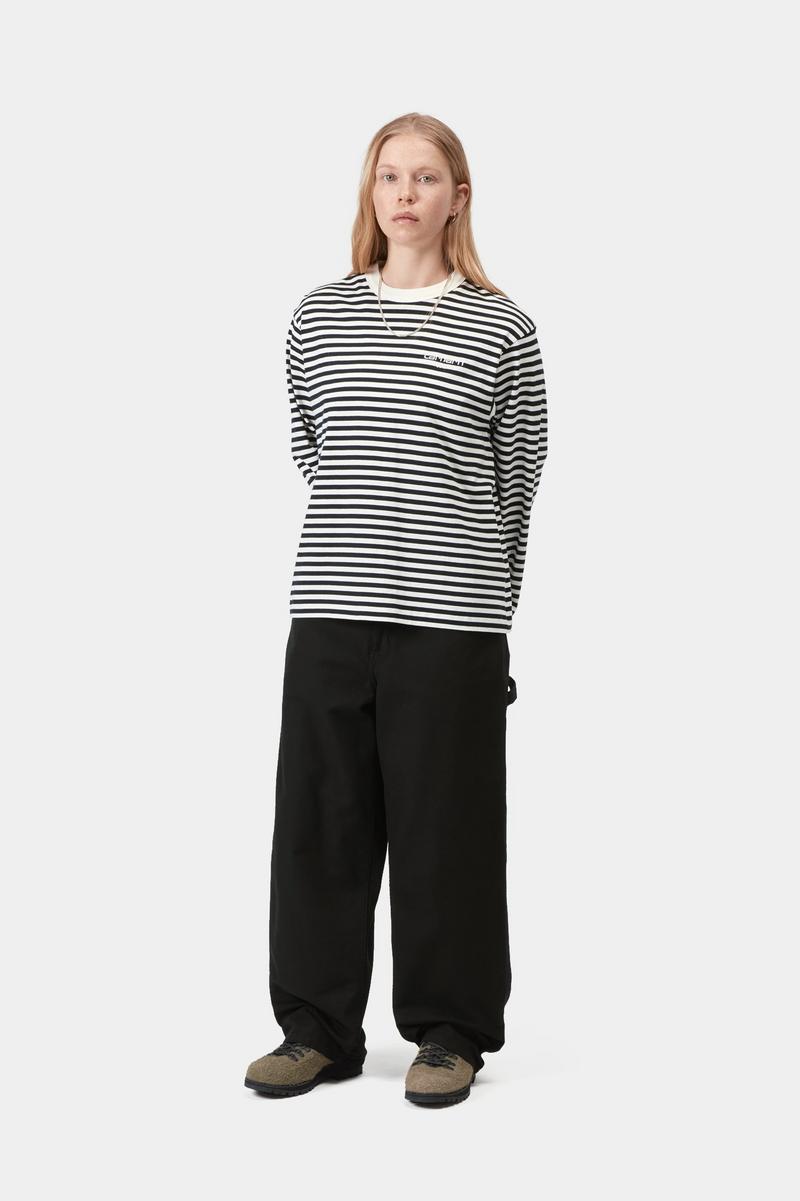 Carhartt Brandon Single Knee Pant - Black, Rinsed
