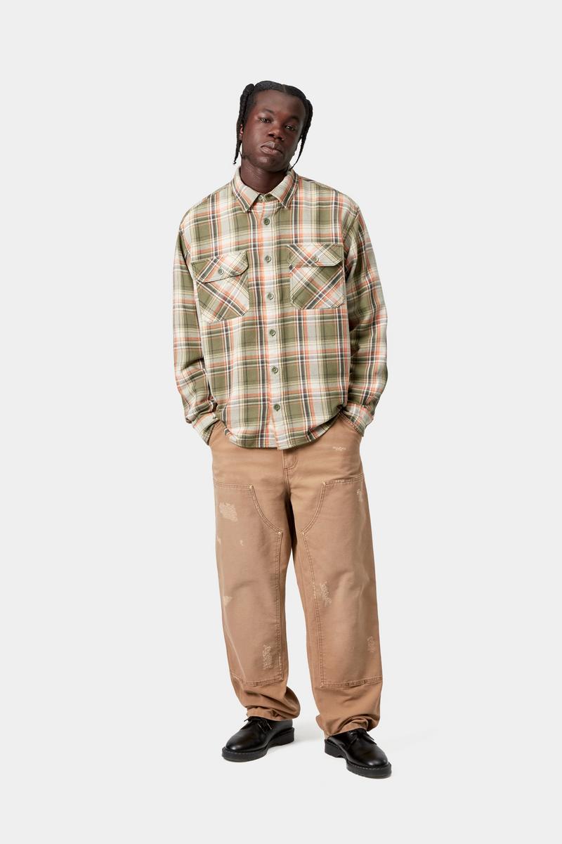 Carhartt Double Knee Pant - Hamilton Brown, Grind wash