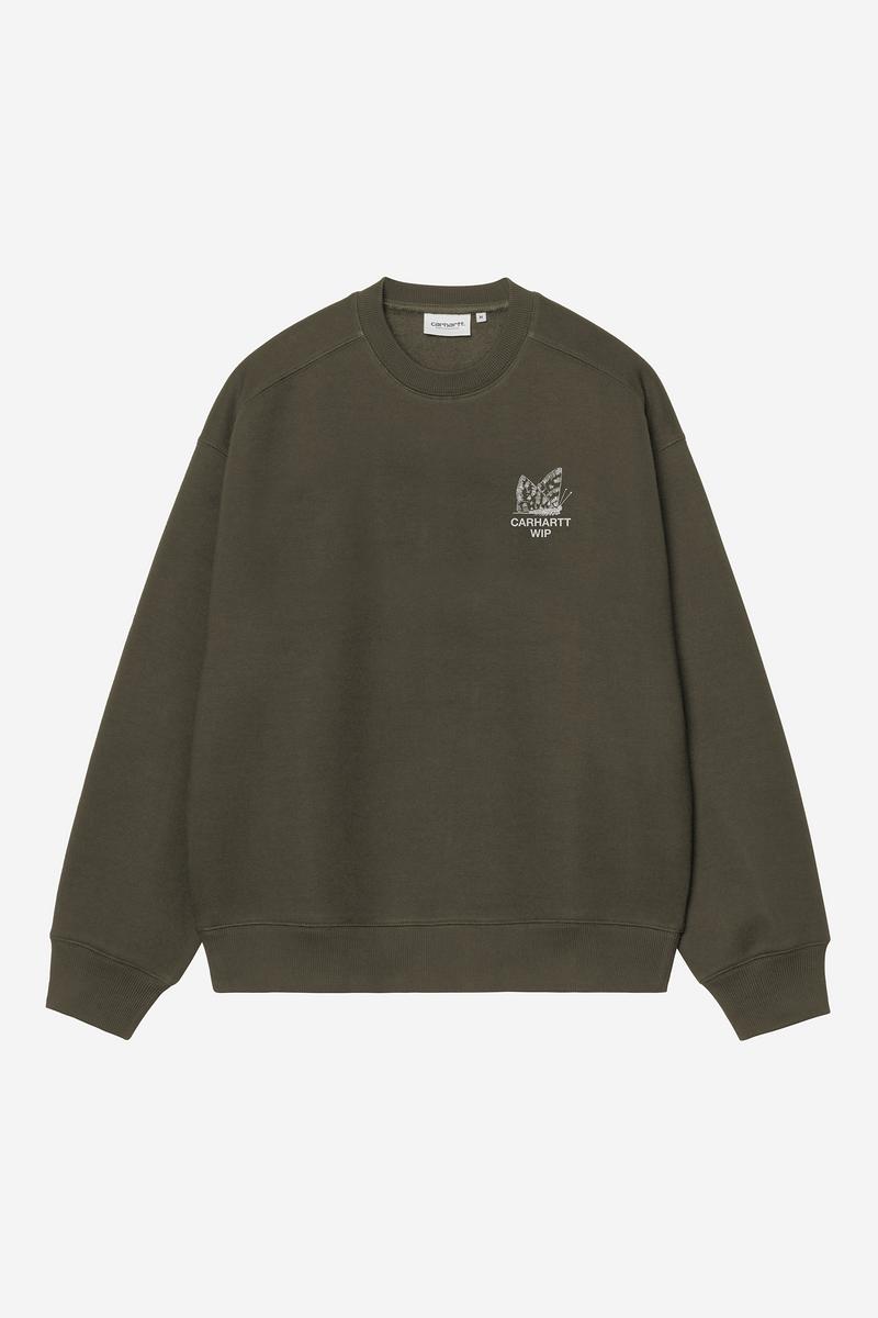 Carhartt Hourglass Sweat - Cypress, Stone washed