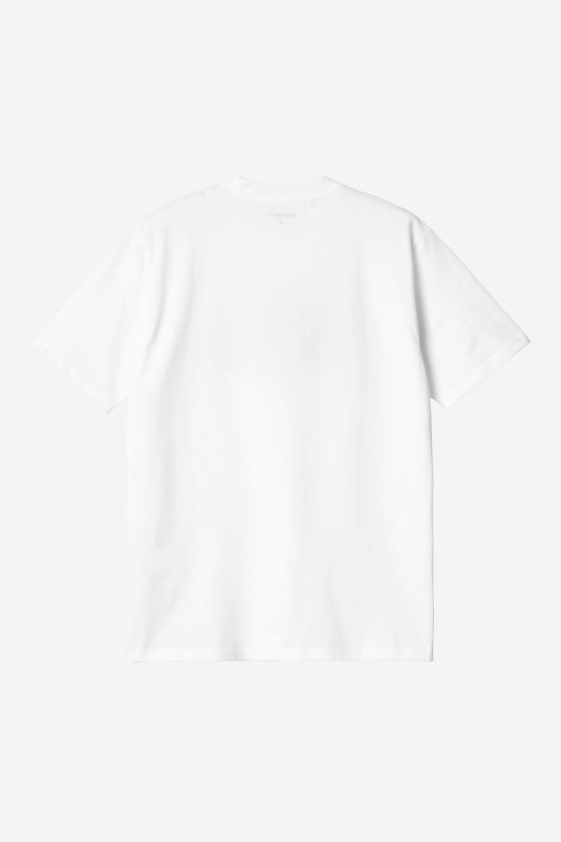 Carhartt S/S Press Script T-Shirt - White