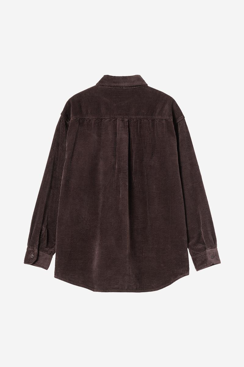 Carhartt L/S Loyde Shirt - Palisander, Rinsed