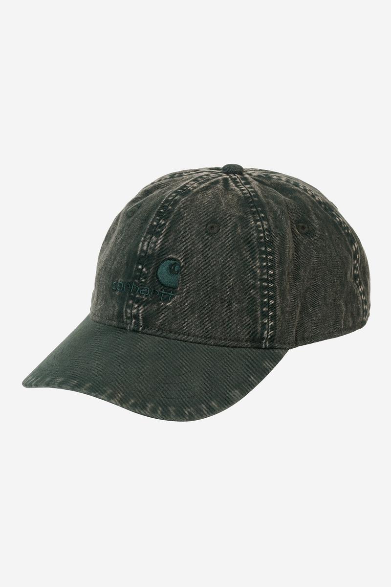 Carhartt Lambert Cap - Raven, Moon wash