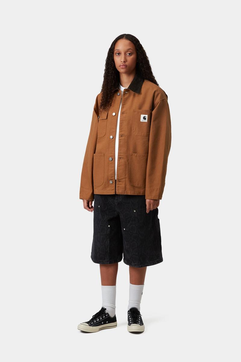 Carhartt OG Michigan Coat (Summer) - Hamilton Brown / Tobacco, Rinsed
