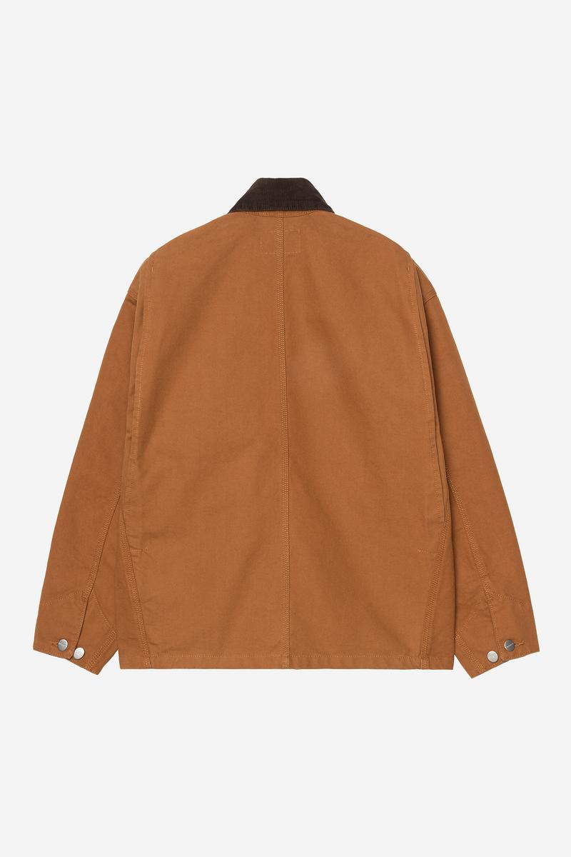 Carhartt OG Michigan Coat (Summer) - Hamilton Brown / Tobacco, Rinsed