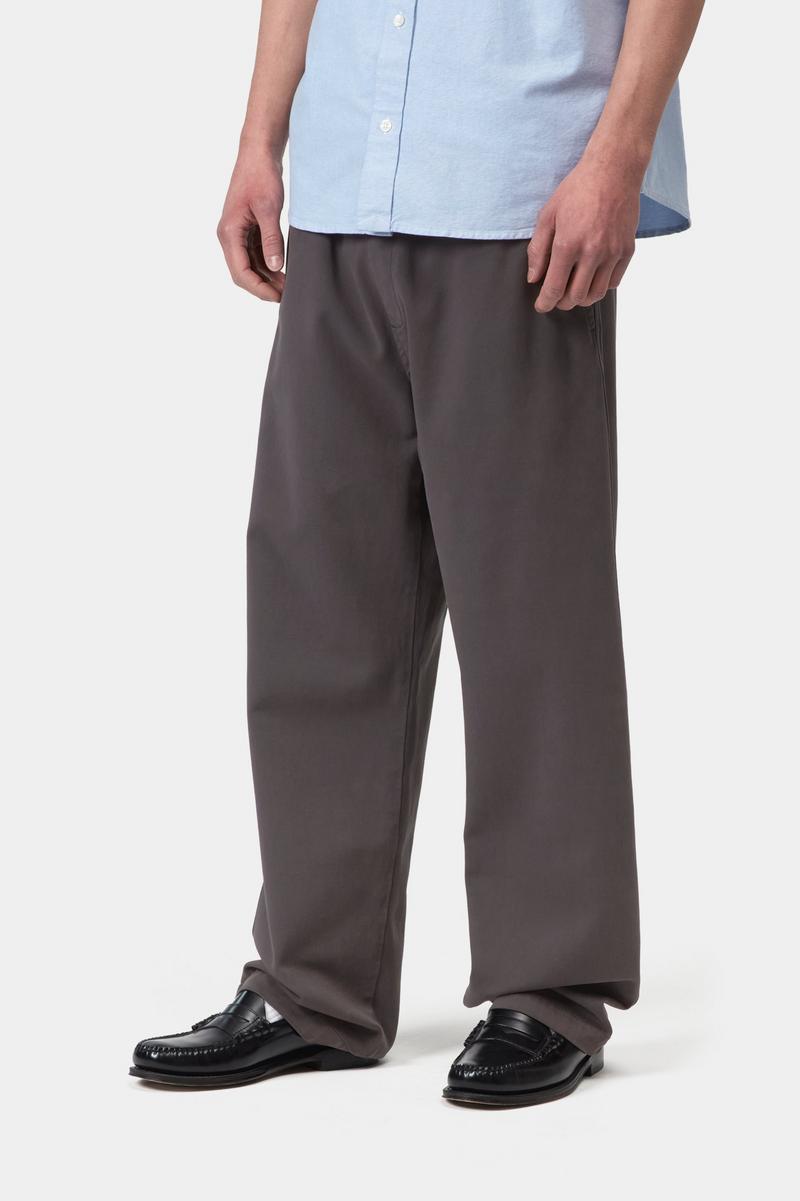 Carhartt Floyde Pant - Graphite, Garment dyed