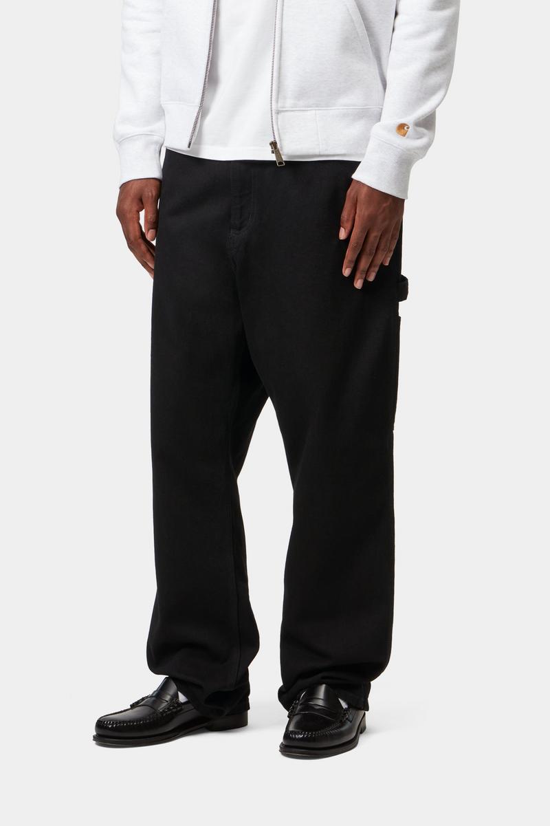 Carhartt Single Knee Pant - Black, Rinsed