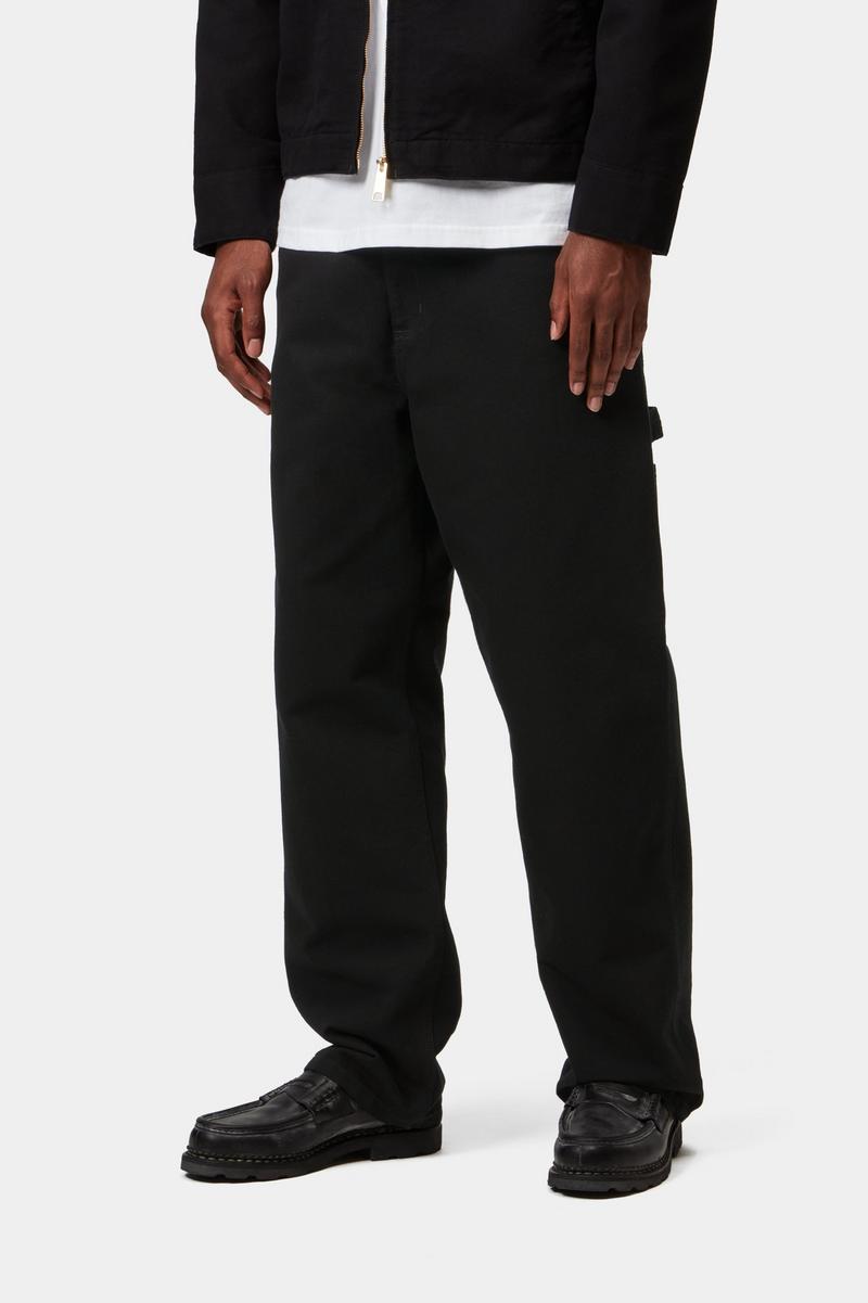 Carhartt Single Knee Pant - Black, Rinsed