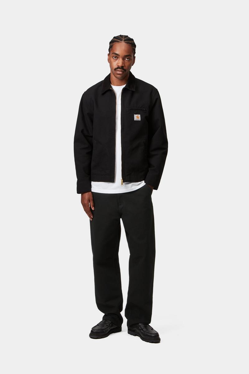 Carhartt Single Knee Pant - Black, Rinsed