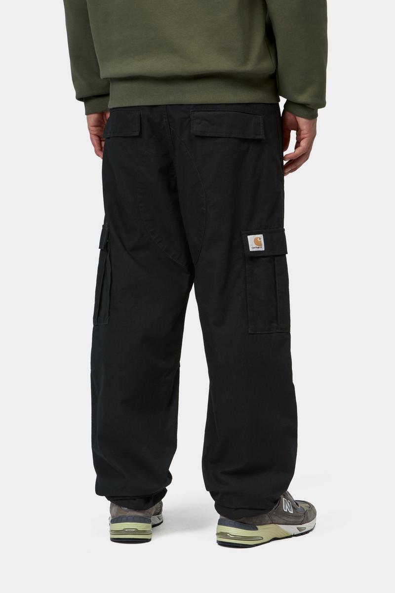 Carhartt Aviation Pant - Black, Rinsed