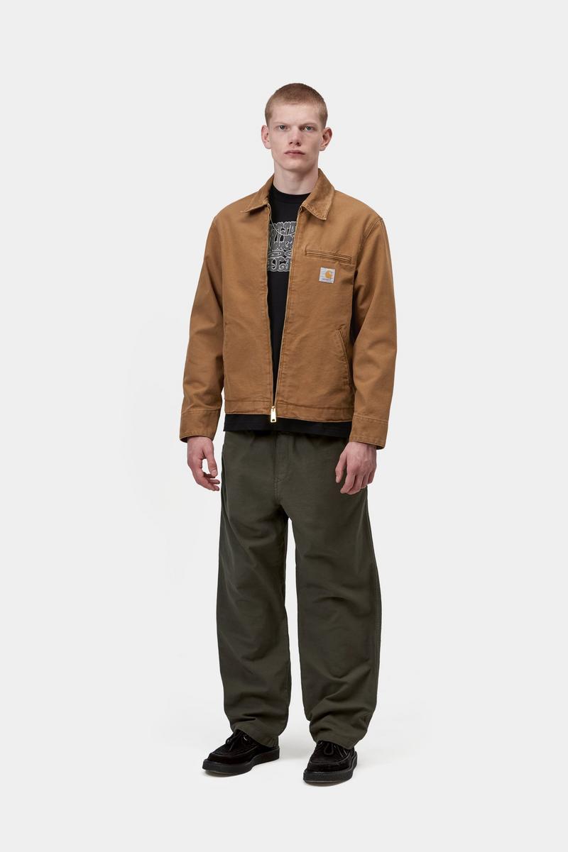 Carhartt Detroit Jacket - Hamilton Brown / Hamilton Brown, Stone canvas