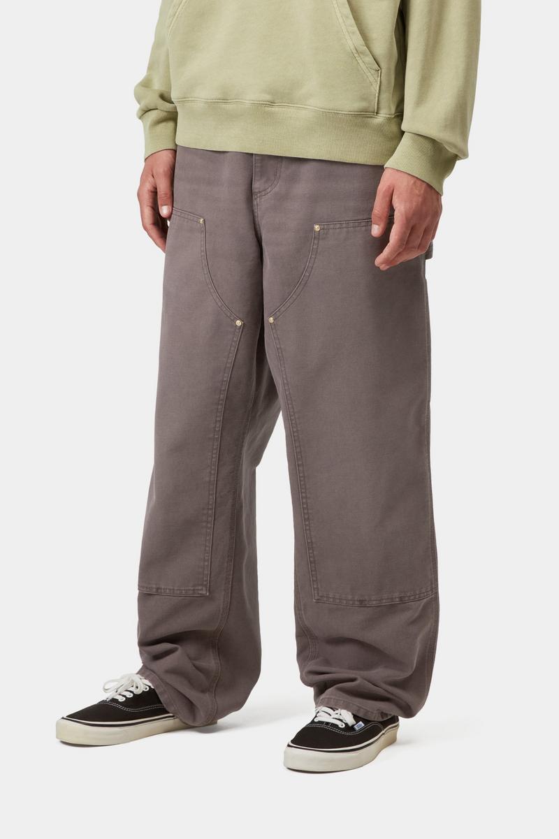 Carhartt Double Knee Pant - Shale, Stone canvas