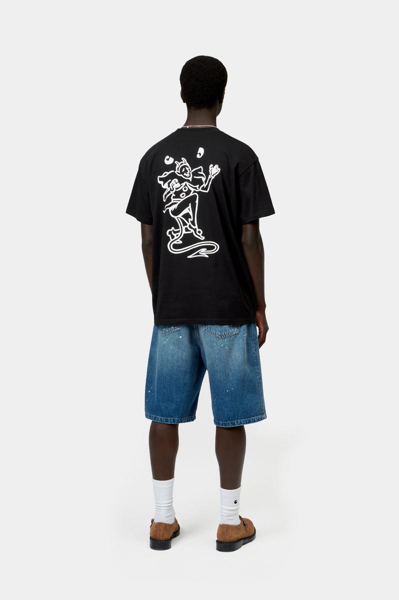 Carhartt S/S Playing Card T-Shirt - Black