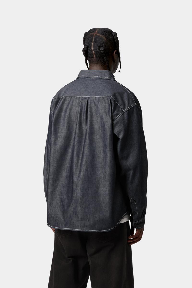 Carhartt Tigan Shirt Jac - Blue, Rigid