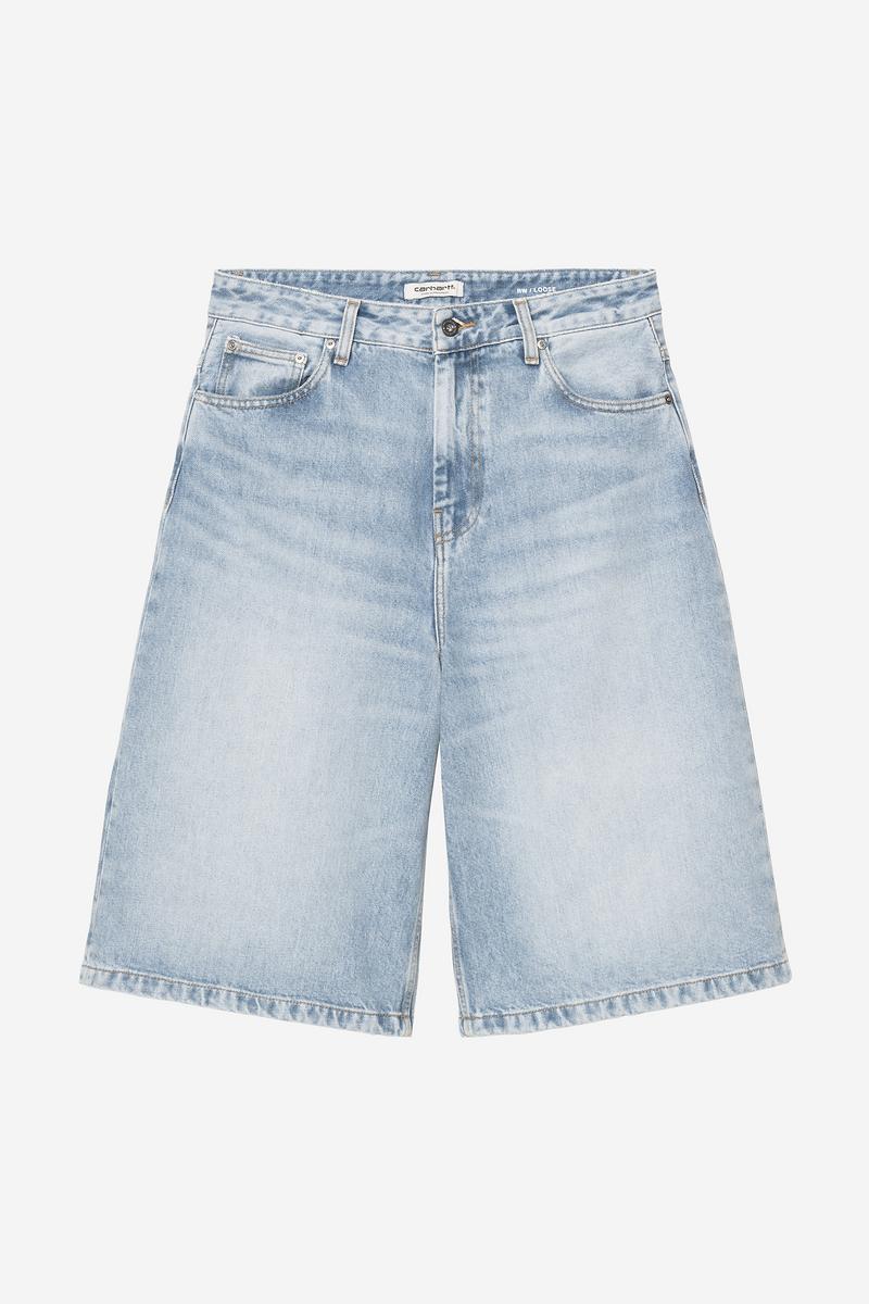 Carhartt Belmont Short - Blue, Heavy worn bleached