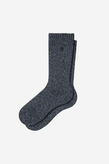 Carhartt Tony Socks - Black / Shady Blue