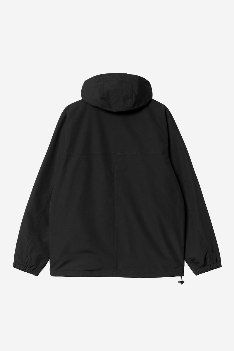 Carhartt Windbreaker Pullover (Winter) - Black / White