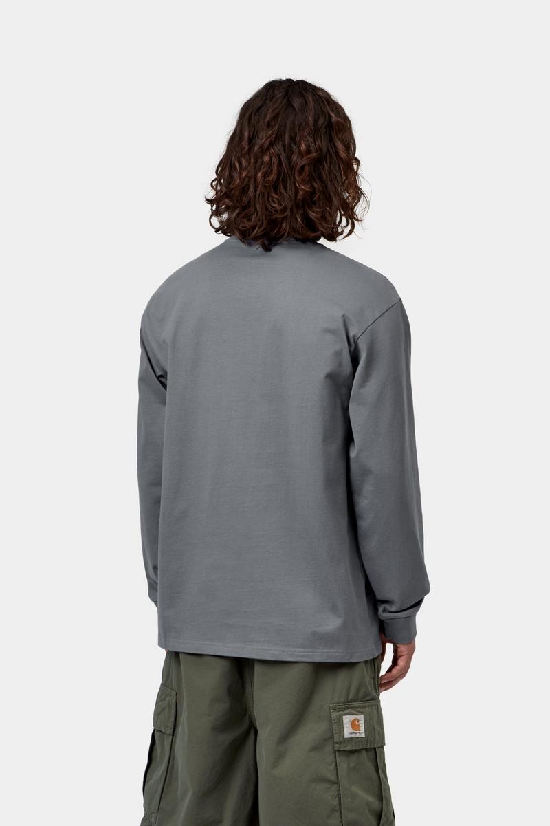 Carhartt L/S Chase T-Shirt - Styx / Gold
