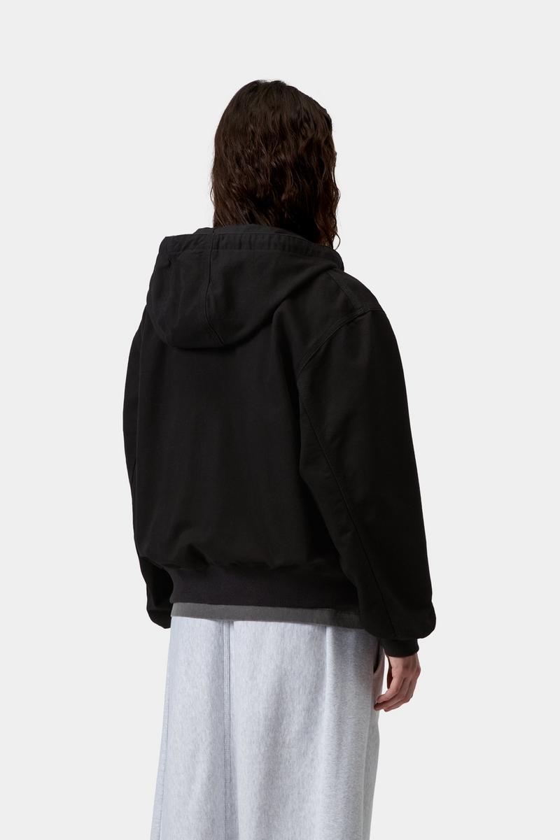 Carhartt OG Active Jacket - Black, Rinsed