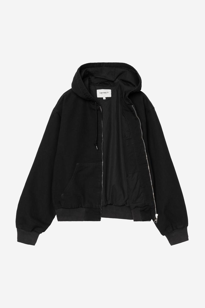 Carhartt OG Active Jacket - Black, Rinsed