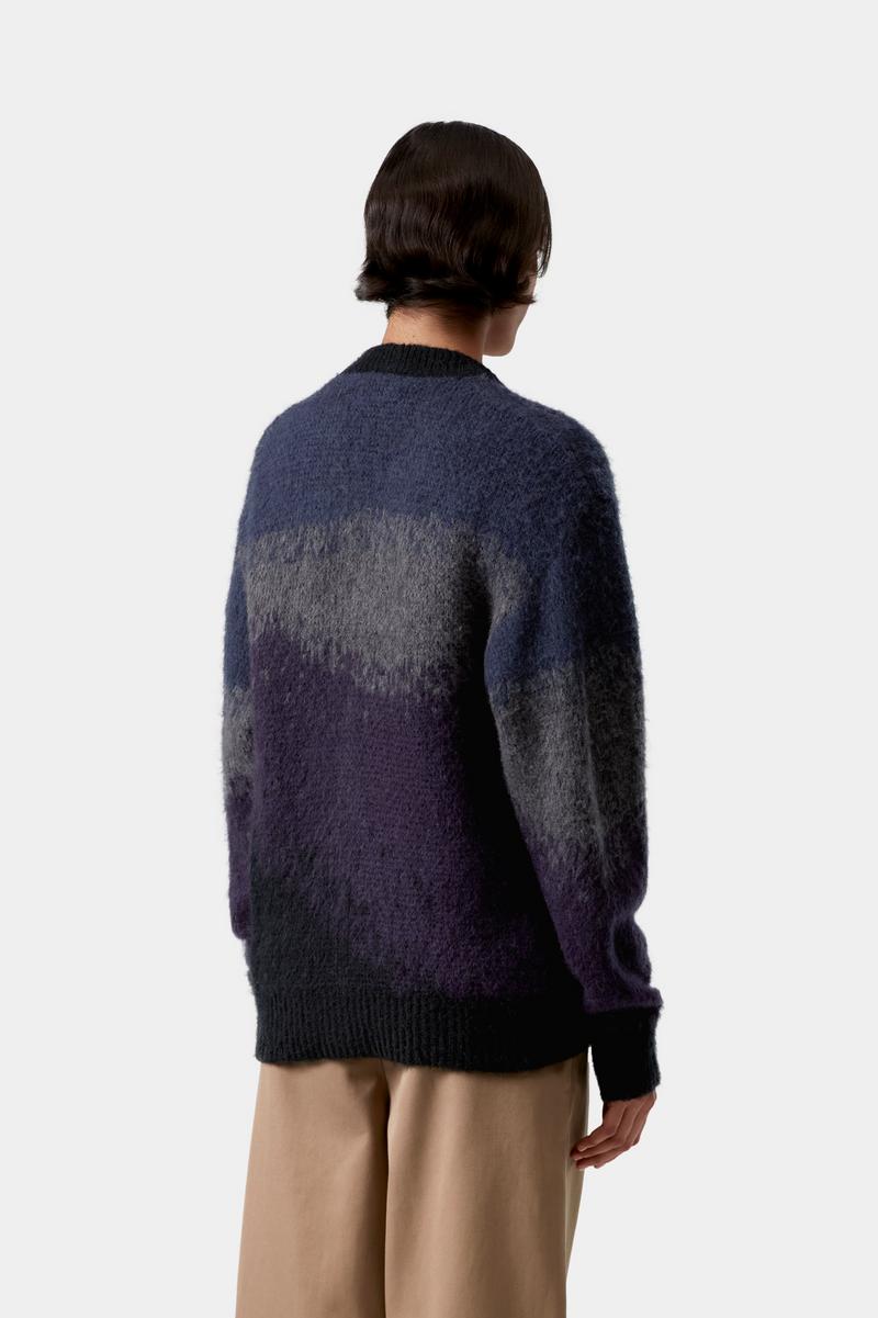 Carhartt Tinley Cardigan - Tinley Stripe, Black