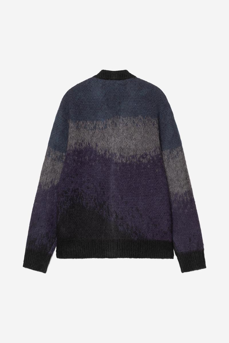 Carhartt Tinley Cardigan - Tinley Stripe, Black