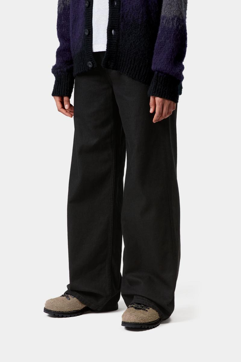 Carhartt Jane Pant - Black, Rinsed