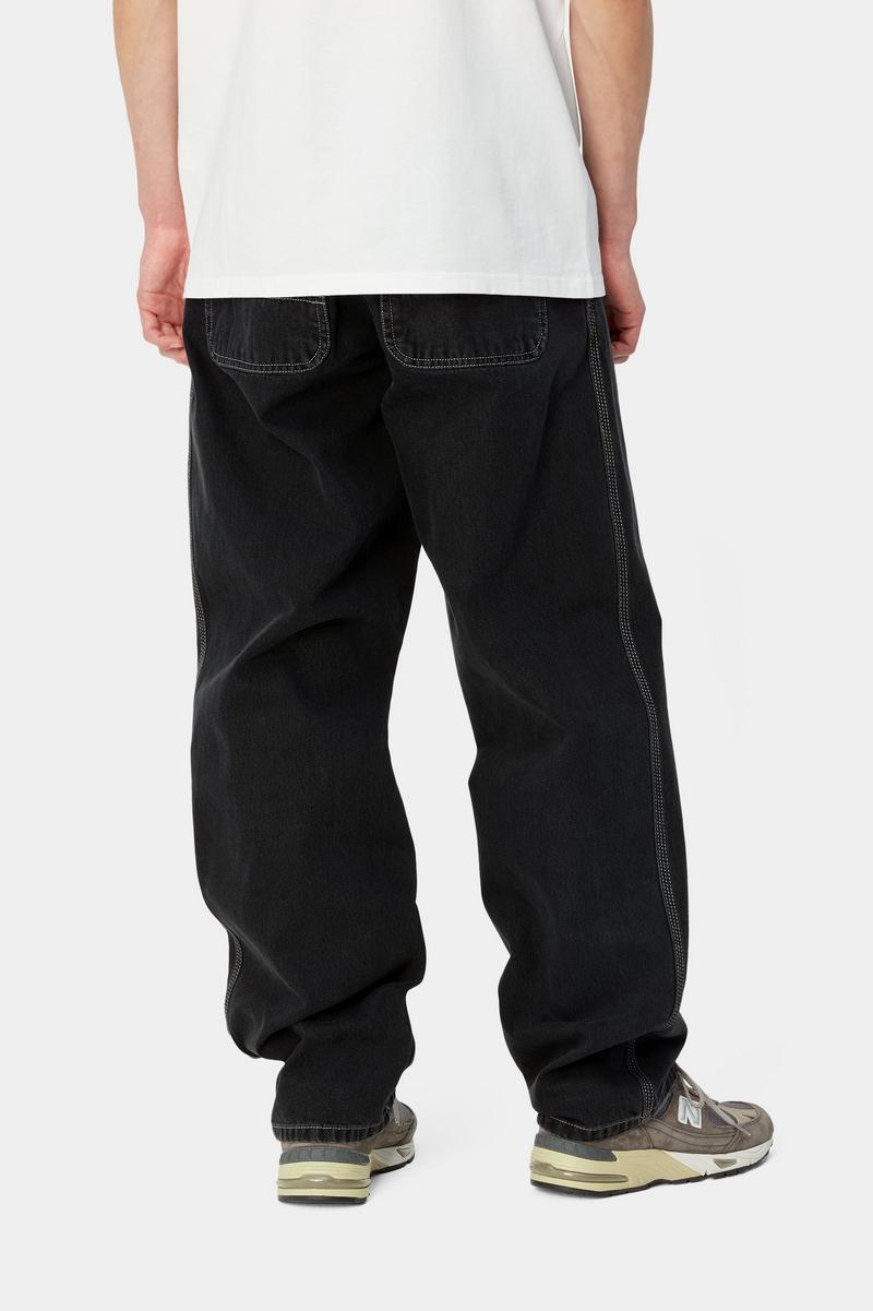 Carhartt Simple Pant - Black, Heavy stone wash