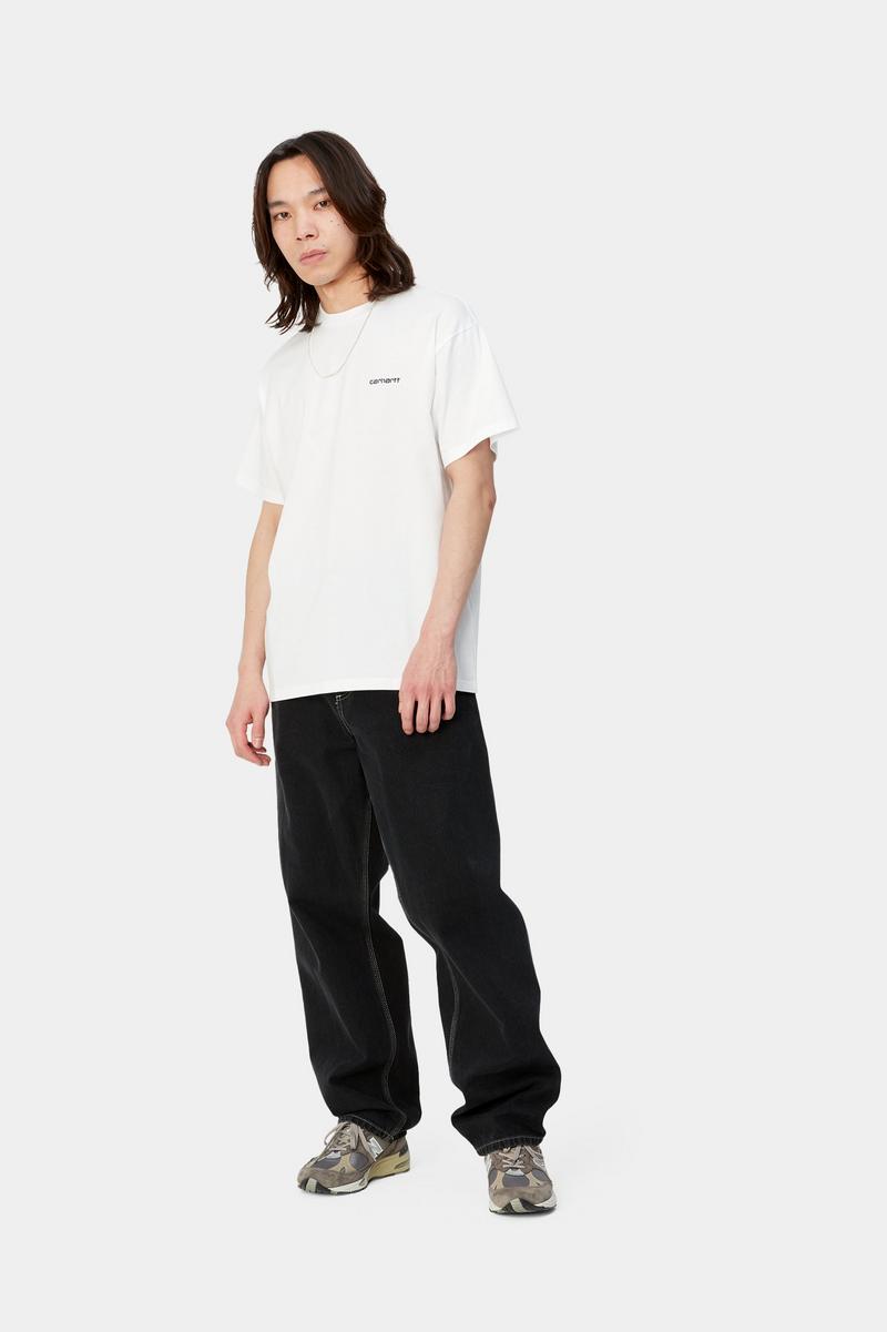Carhartt Simple Pant - Black, Heavy stone wash