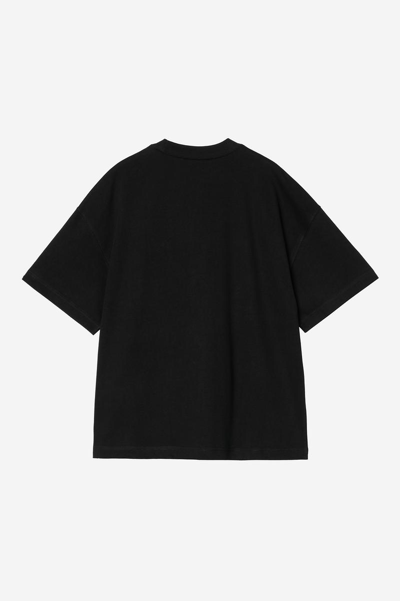 Carhartt S/S Signature Script T-Shirt - Black / White