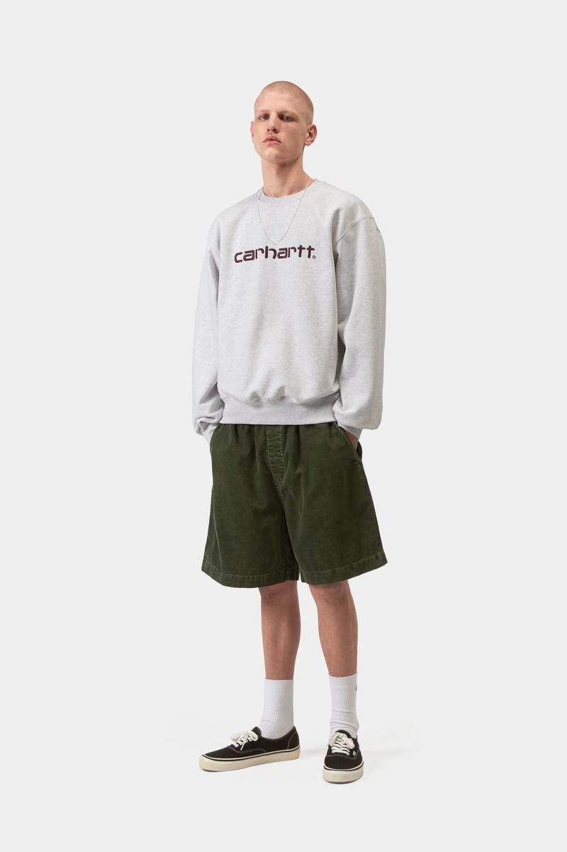 Carhartt Sweatshirt - Ash Heather / Cozy Purple