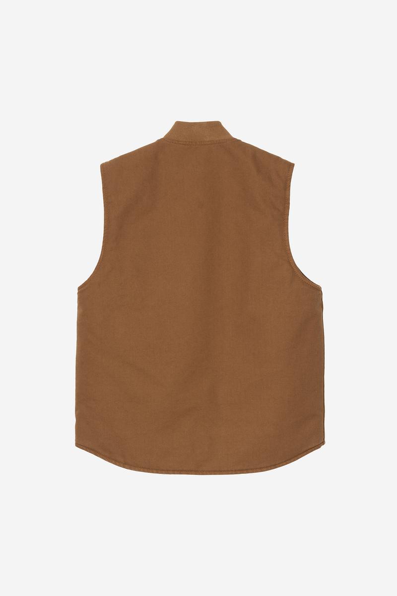 Carhartt Classic Vest - WIP H Brown, Rinsed