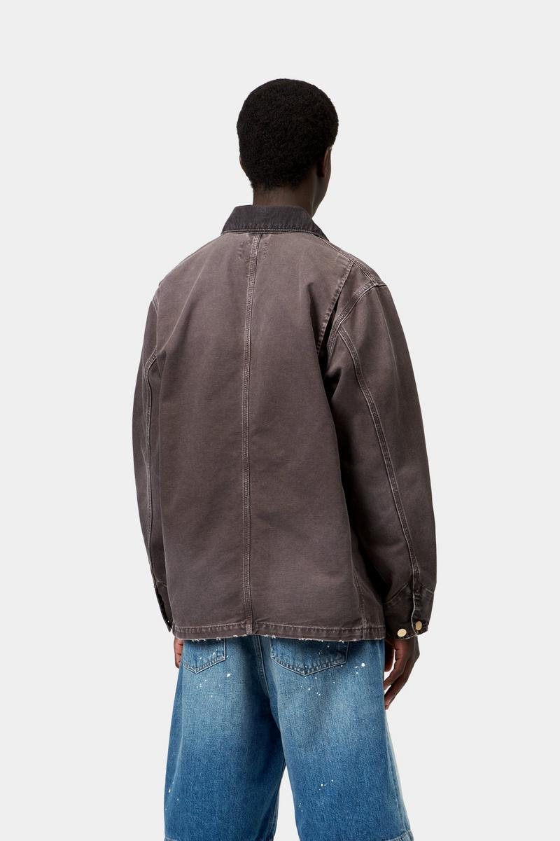 Carhartt OG Chore Coat - Tobacco / Tobacco, Destroy wash