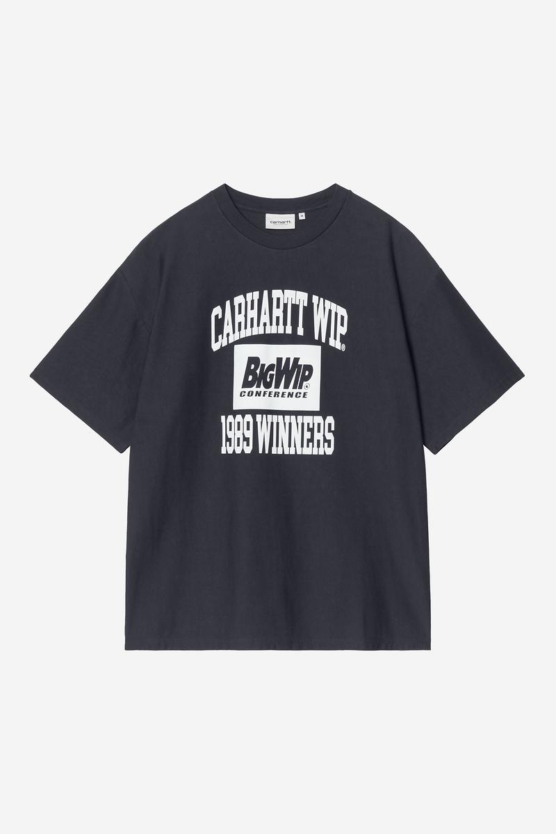 Carhartt S/S 1989 Winners T-Shirt - Dark Navy, Heavy stone wash