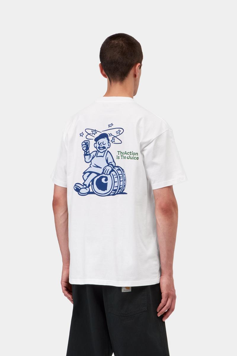 Carhartt S/S Grape Picker T-Shirt - White
