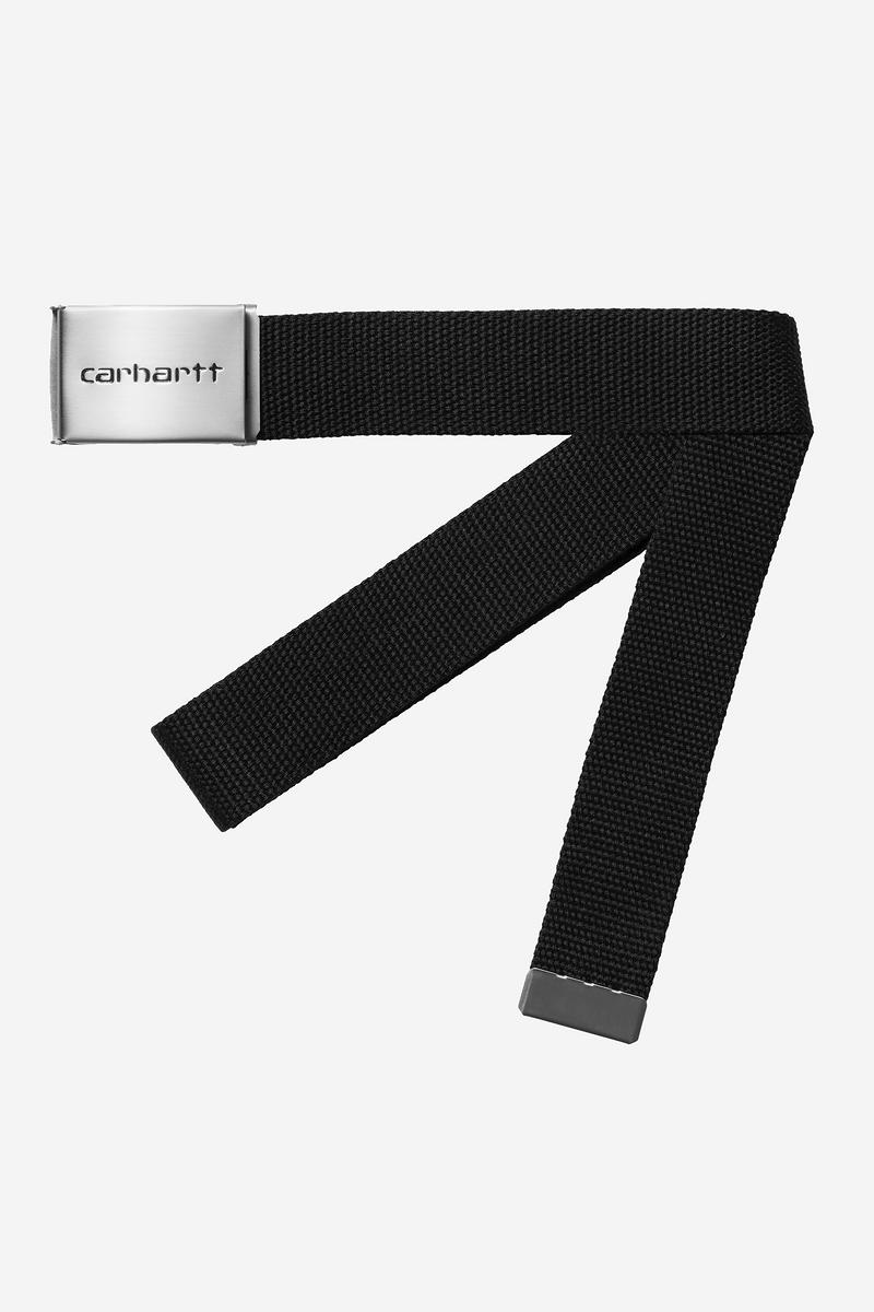 Carhartt Clip Belt Chrome - Black
