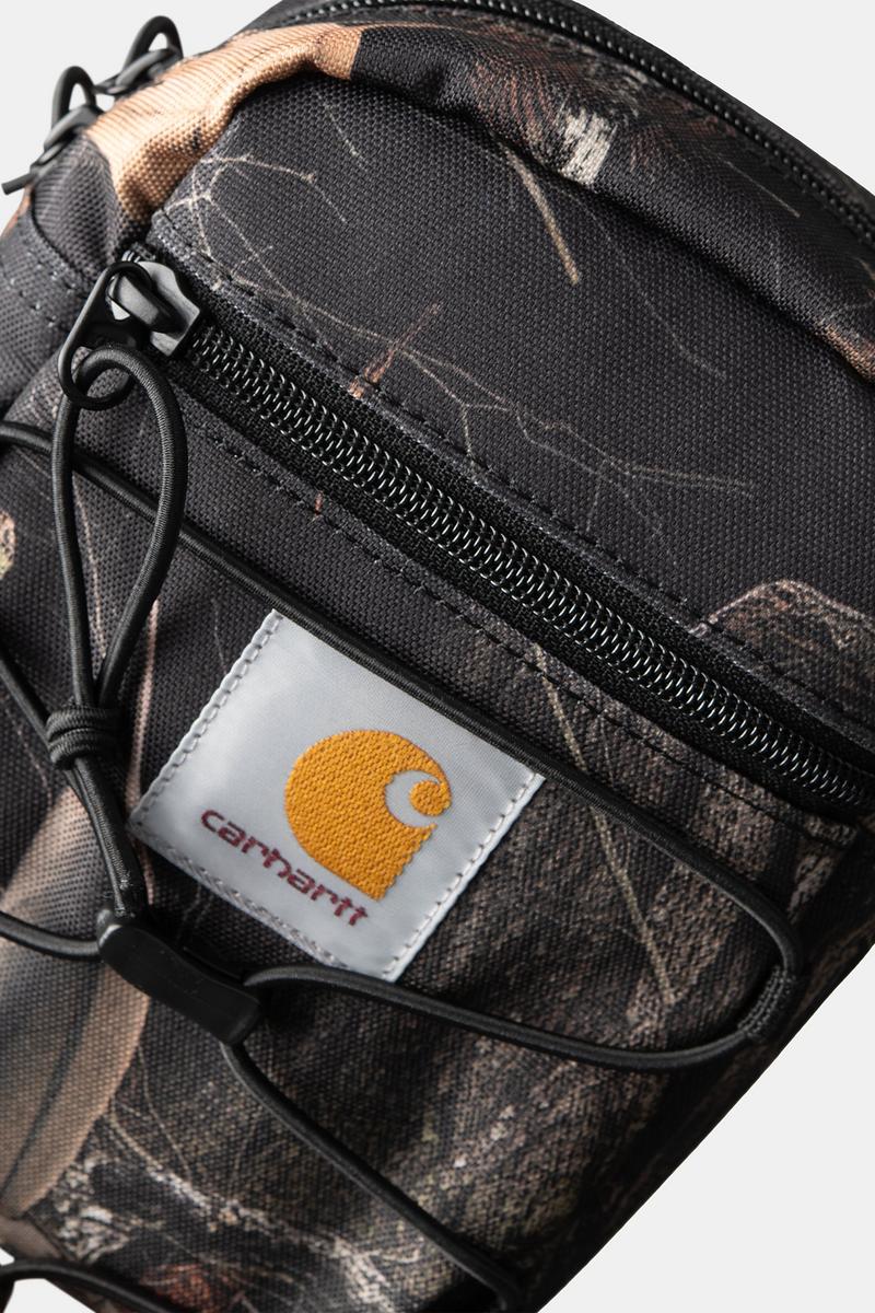 Carhartt Kickflip Shoulder Bag - Camo Feather Tree, Black