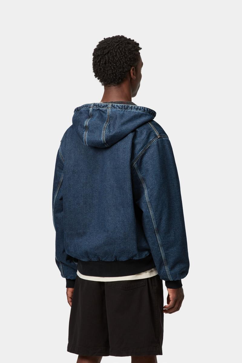Carhartt OG Active Jacket (Winter) - Blue, Stone washed