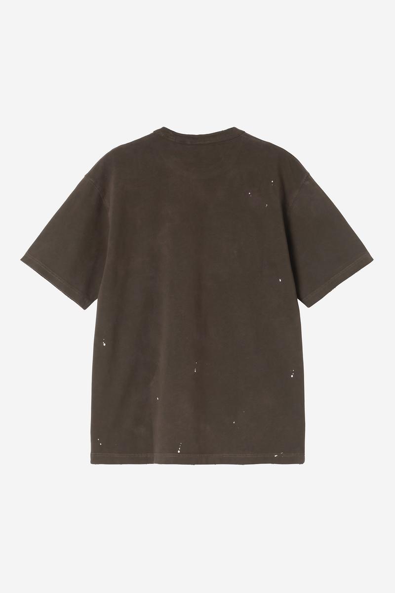 Carhartt S/S Painter T-Shirt - Tobacco, Destroy wash, splatter