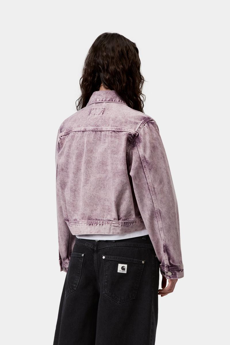 Carhartt Arca Jacket - Cozy Purple, Chalk wash